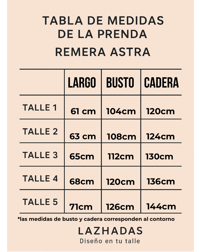 Remera Astra Natural